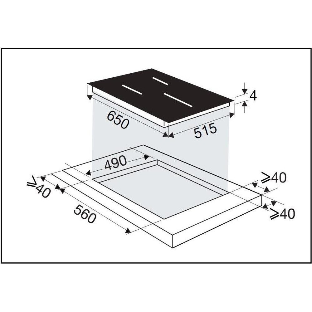 Варильна поверхня De Dietrich DPI4432B - изображение 3